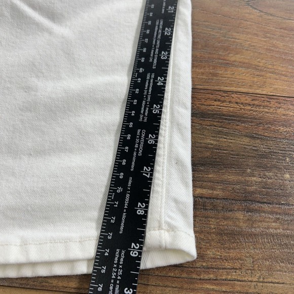 Everlane Jeans Womens 33 90sCheeky Straight Jean High Rise Straight Regular Bone - Picture 8 of 8